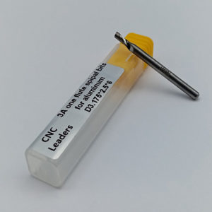 قواطع (بنط) راوتر CNC قطر 2.5مم تقطيع و تفريغ للألومنيوم.